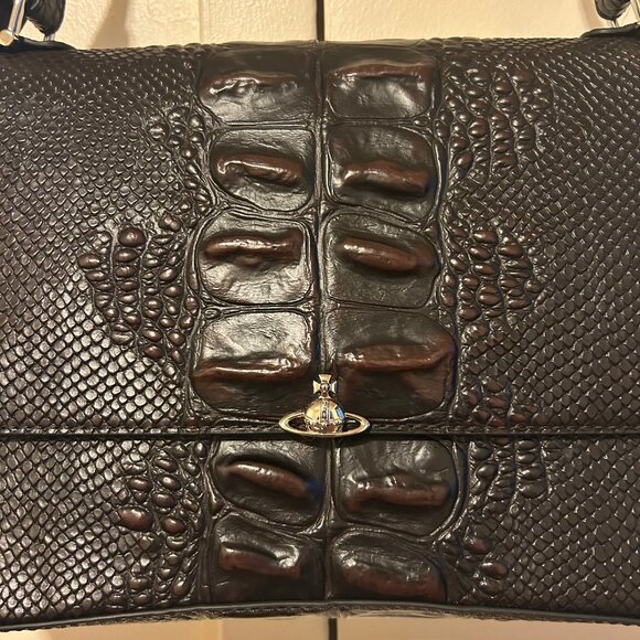 Brand New! Vivienne Westwood Bianca Medium Shoulder Bag - Picture 4 of 7